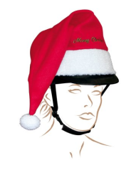 Čepka na přilbu Merry Christmas