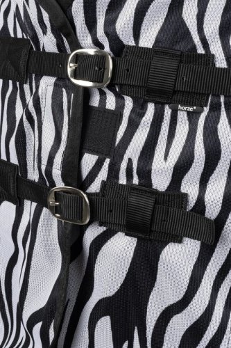 Horze Defender Mesh-Decke mit Zebra-Hals