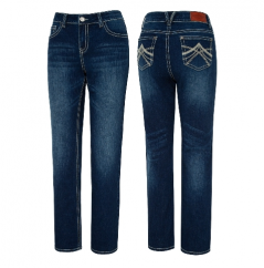 Dámské westernové jeans kalhoty KIMBERLY