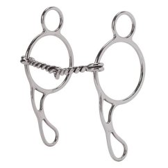 Westernové udidlo Gag WEAVER 5" Twisted Wire Snaffle Mouth