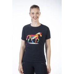 Dámské tričko HKM Colourful Horse