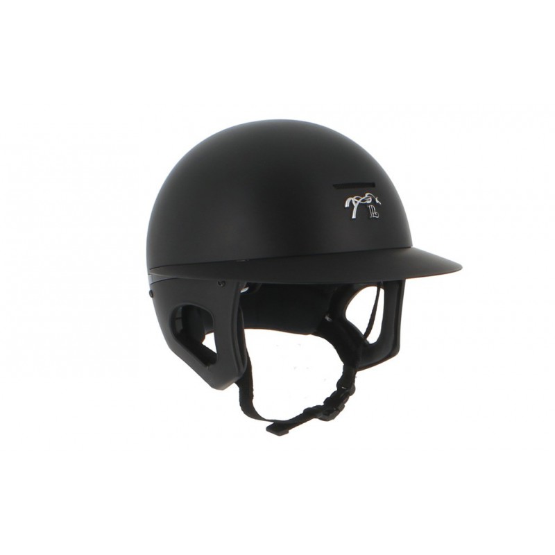 Jezdecká helma PENELOPE Long visor + výplň 58 a 59 M