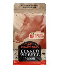 Pharmakas® Lekker cubes apple, 1 kg