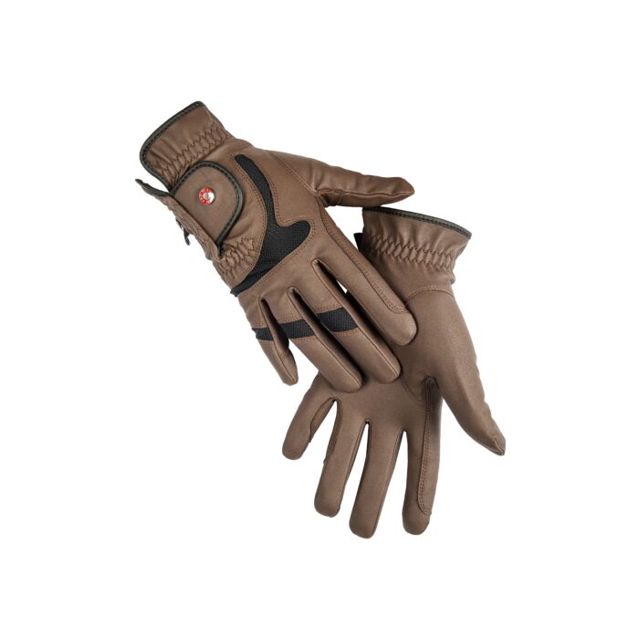 Jezdecké rukavice HKM Professional Air Mesh