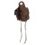 Western saddle bag in leather Pool's