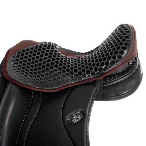 Dressage saddle cover ACAVALLO Gel-Out Ortho-Pubis Hexagonal