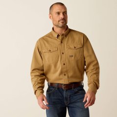 Westernhemd ARIAT Rebar Washed Twill