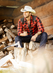 Pánská westernová košile LUMBERJACK