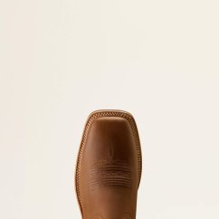 Pánské westernové boty Ariat Highland Toughstock, Distressed Brown