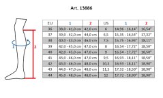 Vysoké jezdecké boty HKM Oxford široké 40